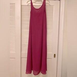 American apparel sheer maxi one size